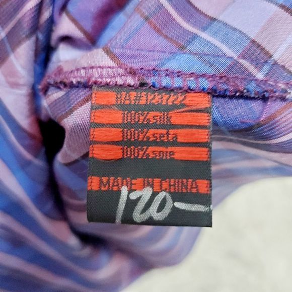 4x$25 a Common threads 100% silk embellished studded sequin plaid sleeveless  Sm - Picture 9 of 12